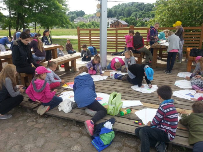 Edukacija vaikams - aitvarų festivalis